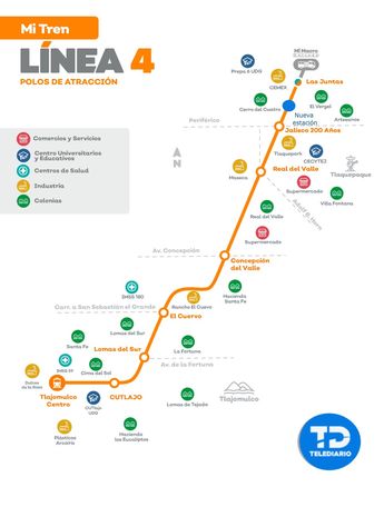 Así podrá ser la nueva ruta de la Línea 4 del Tren Ligero | Telediario especial