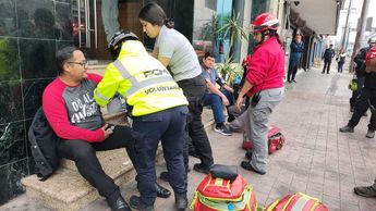 Tres personas resultaron lesionadas tras la caída del elevador. | Agustín Martínez