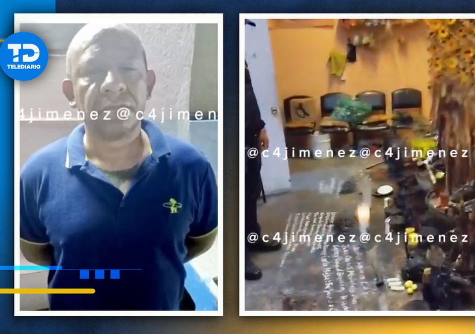 Altar en casa de narco / Oscar Avila