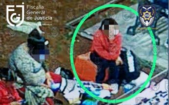 Imagen captada por cámara sobre el caso de María Ángela