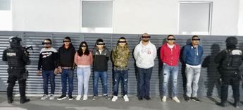 Los implicados viajaban en una camioneta con armas largas y equipo táctico. | Cortesía