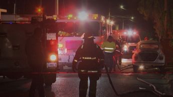 Hombre de la tercera edad falleció tras incendio en la colonia Año de Juárez.