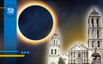 Así se verá el eclipse 2024 en Saltillo.