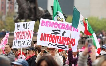 Marcha en Monterrey por Nuestra Democracia hoy 18 de febrero 2024 | Jorge López