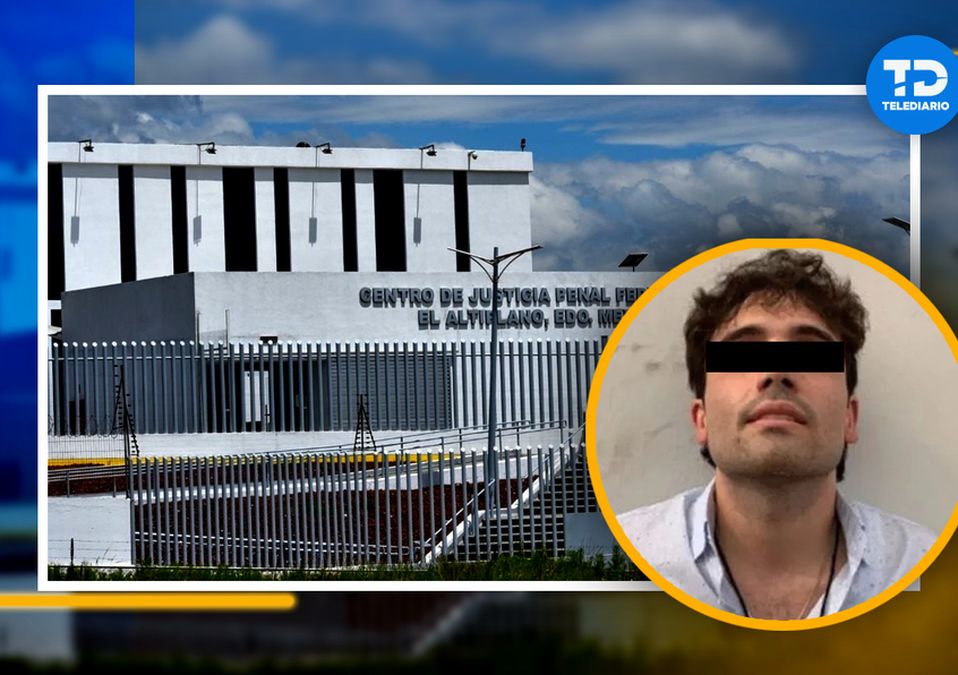 Interpol saca a Ovidio Guzmán del penal del Altiplano / Especial