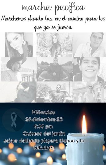 Convocan a marcha pacífica por asesinato de jóvenes en masacre de Salvatierra | Cortesía redes sociales