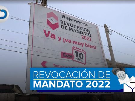 Sigue el minuto a minuto de la revocación de mandato. / Telediario