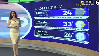 Clima Monterrey miércoles 24 de septiembre