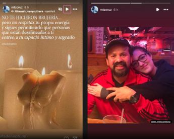 Cruz Martínez publicó una foto junto a Melanie Carmona. | Especial