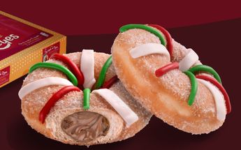 Donas de Rosca de Reyes / Cortesía Krispy Kreme