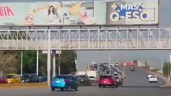 Filtro de seguridad en Puente Plateado genera tráfico