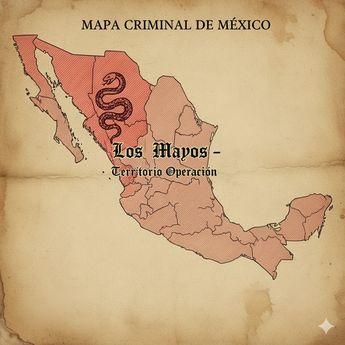 'Los Mayos' principales lugares donde mantienen operaciones. / GEMINI IA