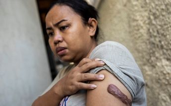 Kartika Puspitasari sufrió daños físico y emocionales / AFP