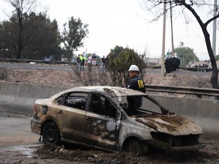 Automovilistas abandonaron sus autos para salvar sus vidas durante la explosión en Iztapalapa  | Javier Ríos