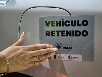 En el operativo los vehículos quedaron en calidad de retenidos. | Policía Vial de Jalisco