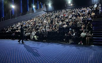 Sala de la premier de Sonido de Libertad en Monterrey. | Alberto Santos
