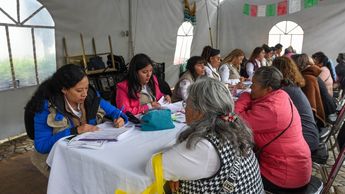 Los registros para la Pensión Bienestar se realiza en los Módulos / Cuartoscuro.