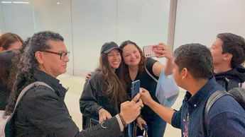 Los integrantes del staff de Shakira llegaron en un vuelo privado. | Uriel Reyna
