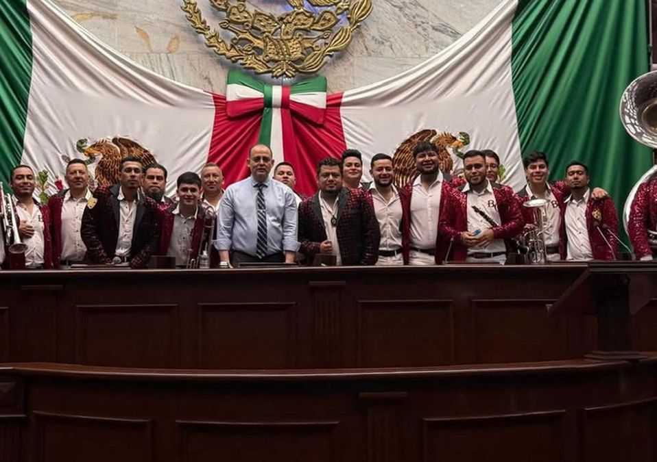 Los festejos en el Congreso formaban parte de un celebración del Día del Padre. | Elizabeth Guzmán