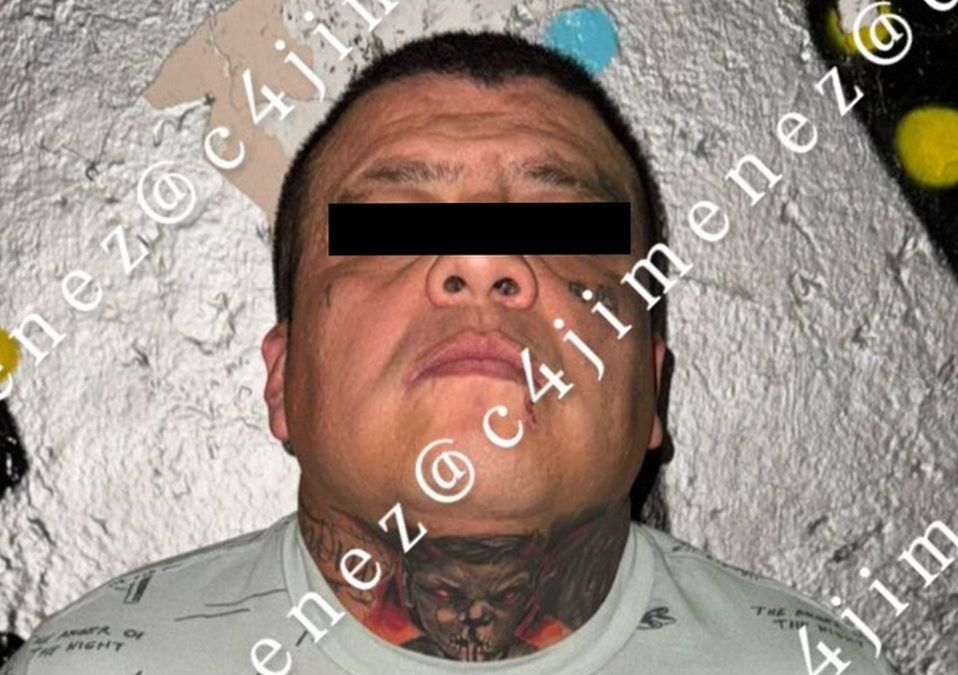 Autoridades de la CdMx detuvieron a 'El Benoni', quien está acusado de tráfico de drogas, portación de arma de fuego y cohecho. / Carlos Jiménez