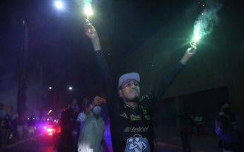 Desde horas antes ya se encontraban en las afueras del estadio