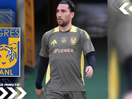 Fernando Gorriarán, mediocampista de Tigres / @TigresOficial