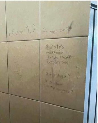 Una vez que se descartó el riesgo al interior y exterior del plantel se procedió a continuar con las clases programadas.