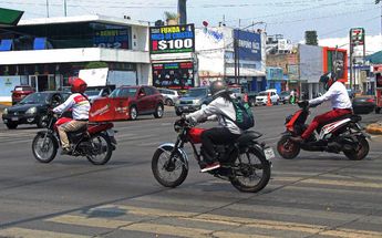 El parque vehicular de motocicletas en Puebla es de más de 149 mil unidades, de acuerdo con datos hasta 2022 | Melanie Torres