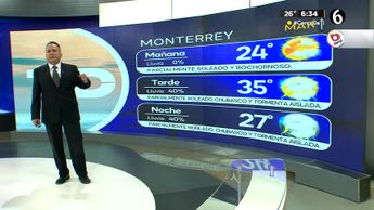 Pronóstico del tiempo para Monterrey, con Abimael Salas - 09 de julio de 2024