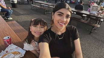 Blanca Jauregui y su hija Blanchelle en Estados Unidos.| Especial