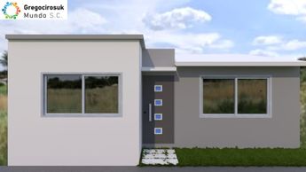 Prototipo de vivienda que donaría la ONU. / Cortesía