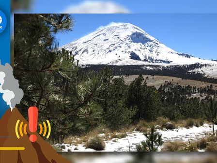 Actividad del Popocatépetl 15 de julio de 2024 / Andrés Lobato