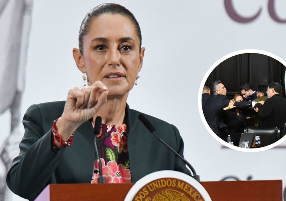 "Siguen siendo lo mismo en el fondo": Claudia Sheinbaum ante agresiones de 'Alito' Moreno a Gerardo Fernández Noroña y Emiliano González / Cuartoscuro
