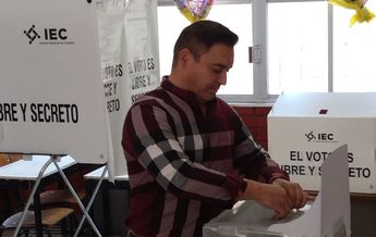 Candidato de Morena señala a alcalde de San Pedro