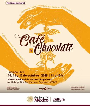 El Festival de Café y Chocolate de Coyoacán 2025 es un evento de entrada libre, por lo que no tiene ningún costo de acceso | X: @MNCP_DGCP