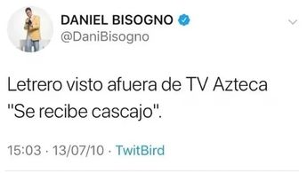 Daniel Bisogno hace duro comentario a Edith González.
