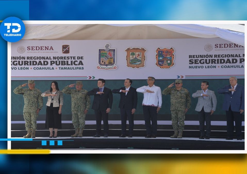 La reunión entre Manolo Jiménez, Samuel García y Américo Villarreal se realizó en las instalaciones del 69 batallón de infantería. | Daniel Santiago