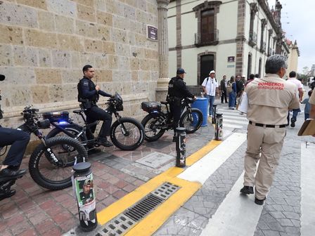 Pese al intenso operativo, los festejos en Guadalajara no estuvieron exentos de disturbios. | Secretaría de Seguridad de Jalisco