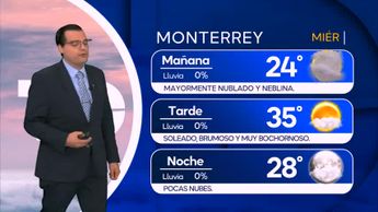 Pronóstico del tiempo en Monterrey del 31 de julio