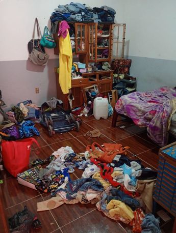 Los delincuentes registraron todas las pertenencias de la familia en Amozoc / Jesús Zavala
