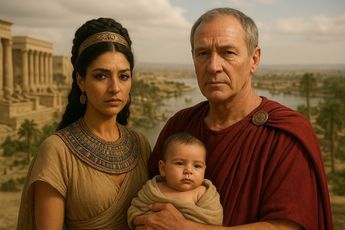 Aunque el amor entre Cleopatra y Julio César probablemente existió, fue un amor que nació en un contexto de ambición política. (Chat GPT)