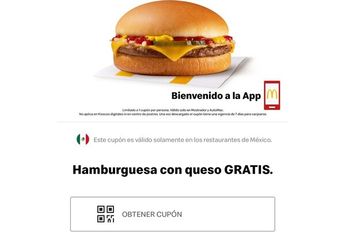 Cupón McDonald's │ McDonald's
