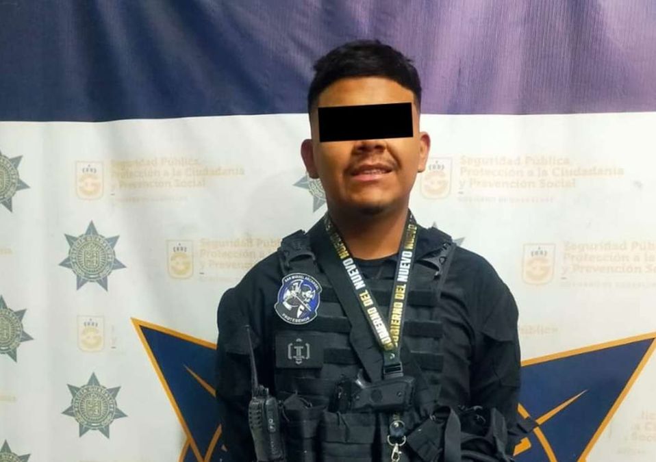 El joven detenido en Guadalupe, Nuevo León fue identificado como Dilan Alexander de 18 años. | Cortesía