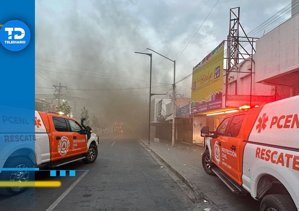 Se incendia Plaza TikTok en el Centro de Monterrey | Especial