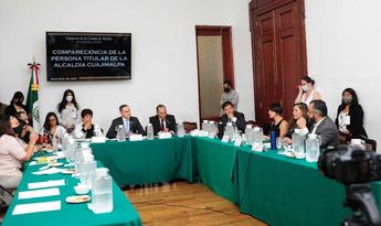 Adrian Rubalcava comparece ante el Congreso de la Ciudad de México / Cortesía