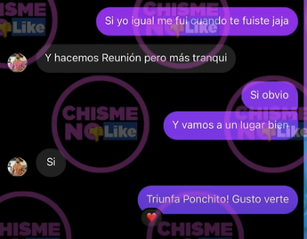 Serrath muestra mensajes que Poncho le manda | Cortesía