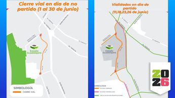 Se mantendrá vigilancia y presencia vial en corredores secundarios como Avenida Inglaterra y Avenida Aviación.| Policía Vial Jalisco