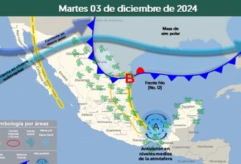 Clima 3 diciembre