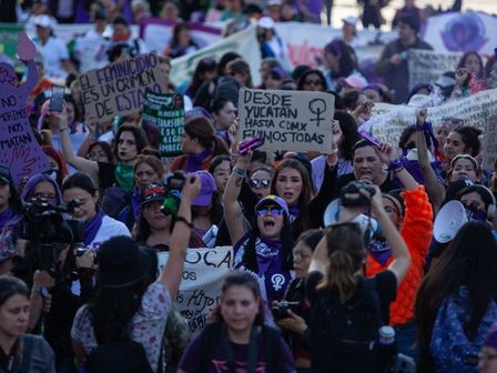 El objetivo de la marcha del 25N es visibilizar la lucha por el reconocimiento de los derechos de las mujeres | Cuartoscuro