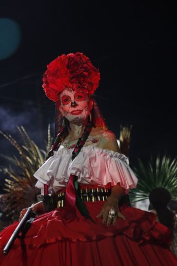El festival atrajo a centenares de participantes, cada uno caracterizado de forma distinta. | Sebastián Cano